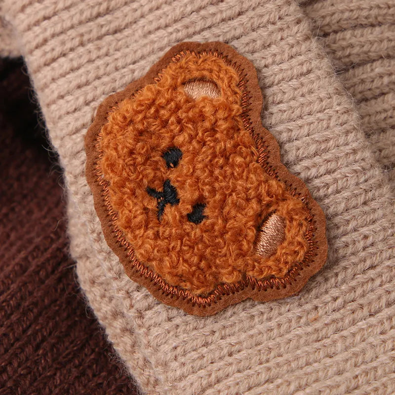 Winter Baby Bear Ear Beanie