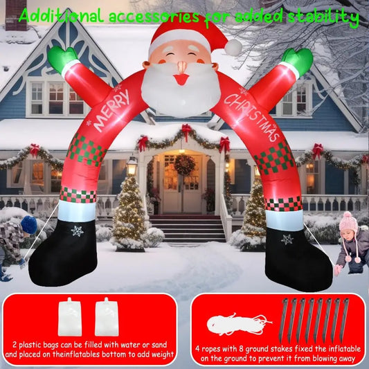 11 FT Christmas Inflatable Archway Decoration